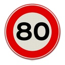 VERKEERSBORD SNELHEID 60CM