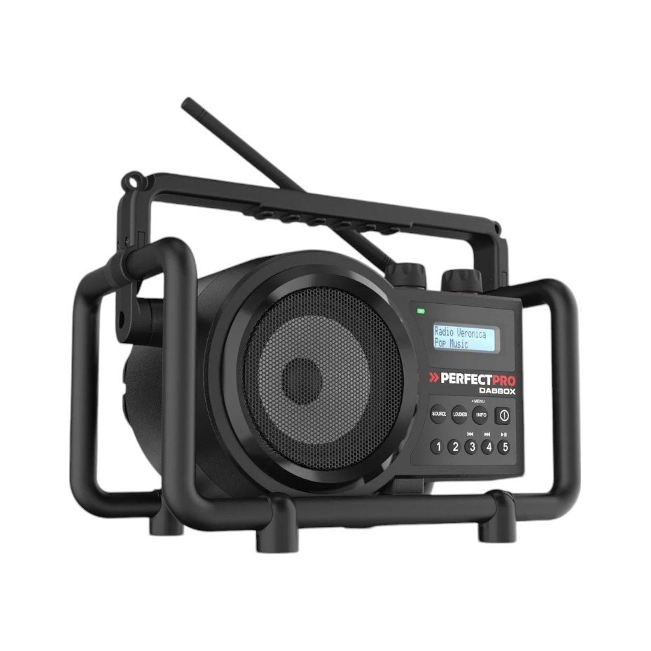 PERFECTPRO DABBOX radio (zonder accu's)