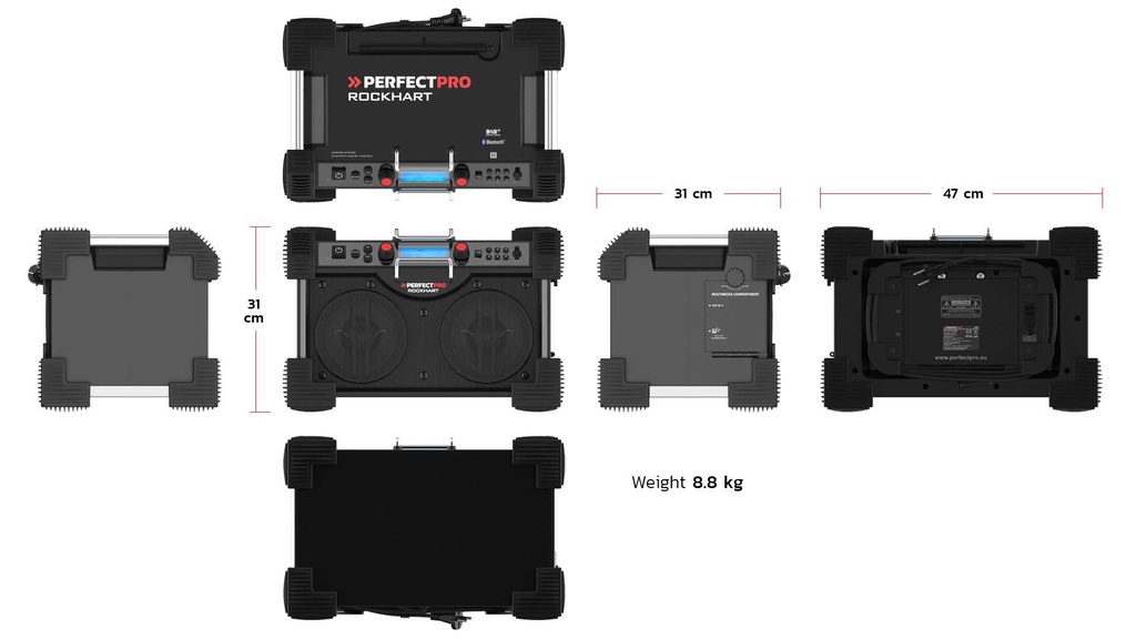 PERFECTPRO Rockhart BT radio