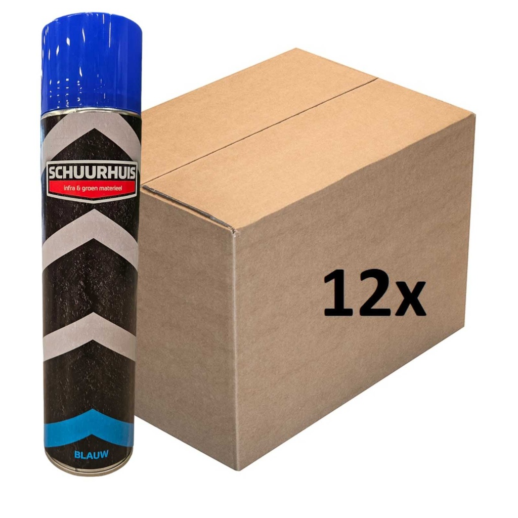 Markeerverf blauw  600ml