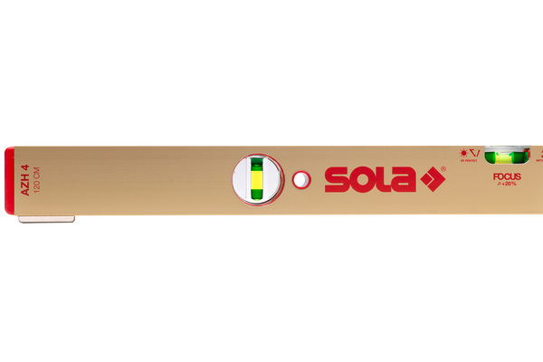 Sola AZH 4 Aluminium stelwaterpas met voetjes