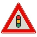 VERKEERSBORD ALU DOR KL.3 DRIEHOEK 70