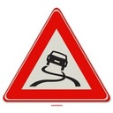 VERKEERSBORD ALU DOR KL.3 DRIEHOEK 90