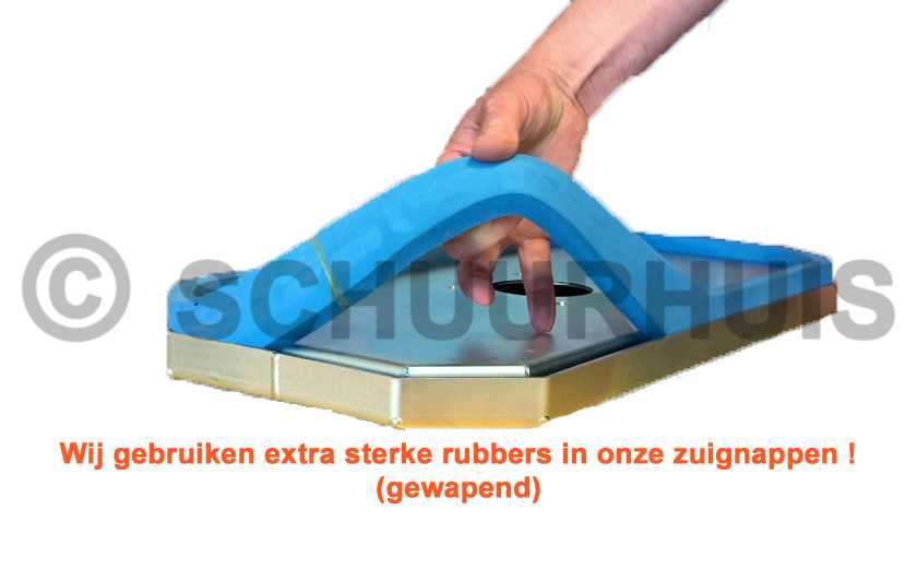 Zuignappen VTH 250 Hamevac