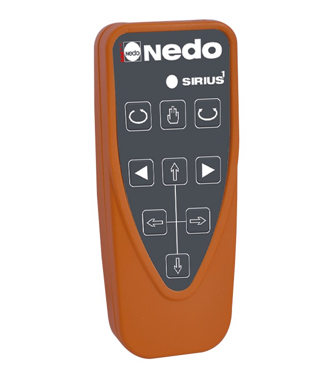 SIRIUS1 HV  incl. laserontvanger ACCEPTOR² digital met heavy-duty baakklem, afstandsbediening, accu's, lader en koffer