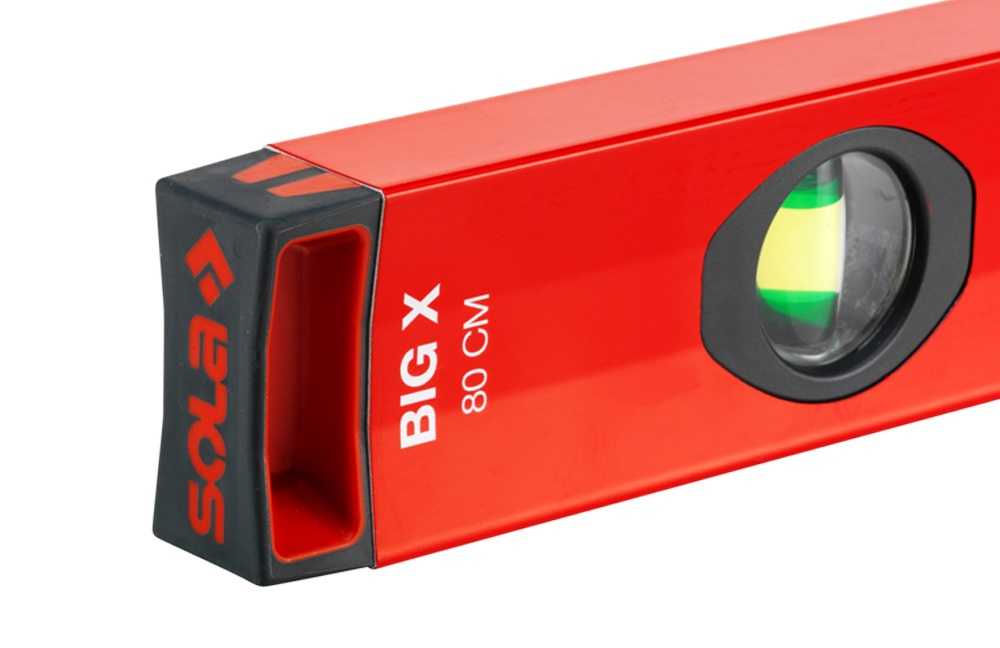 Sola Big X Aluminium waterpas X-profiel