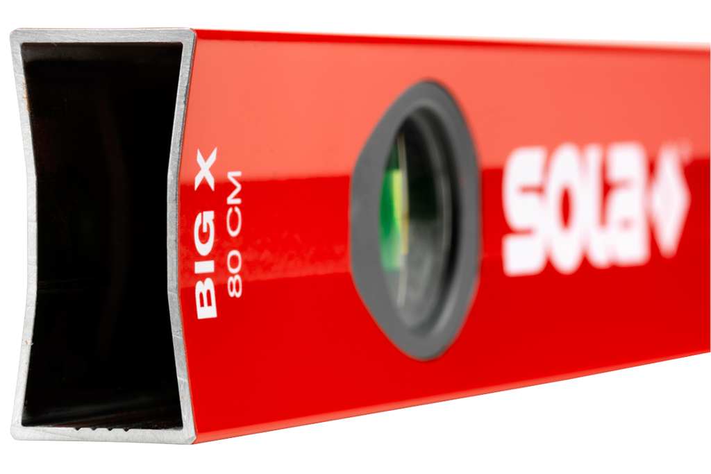 Sola Big X Aluminium waterpas X-profiel