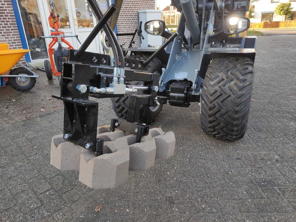 Set pennen voor grasblokken leggen p.v. HK hydraulische klem