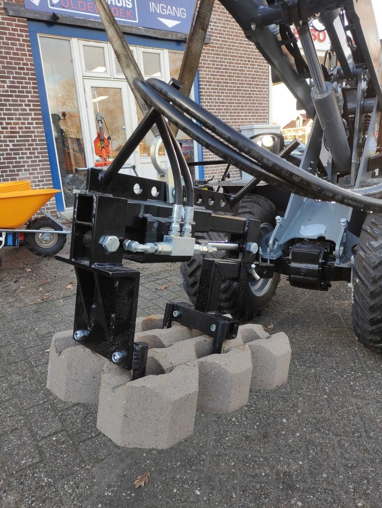 Set pennen voor grasblokken leggen p.v. HK hydraulische klem