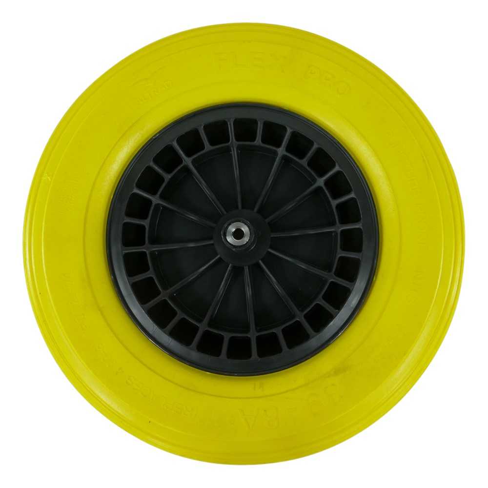 Kruiwagenwiel antilek (lange as)