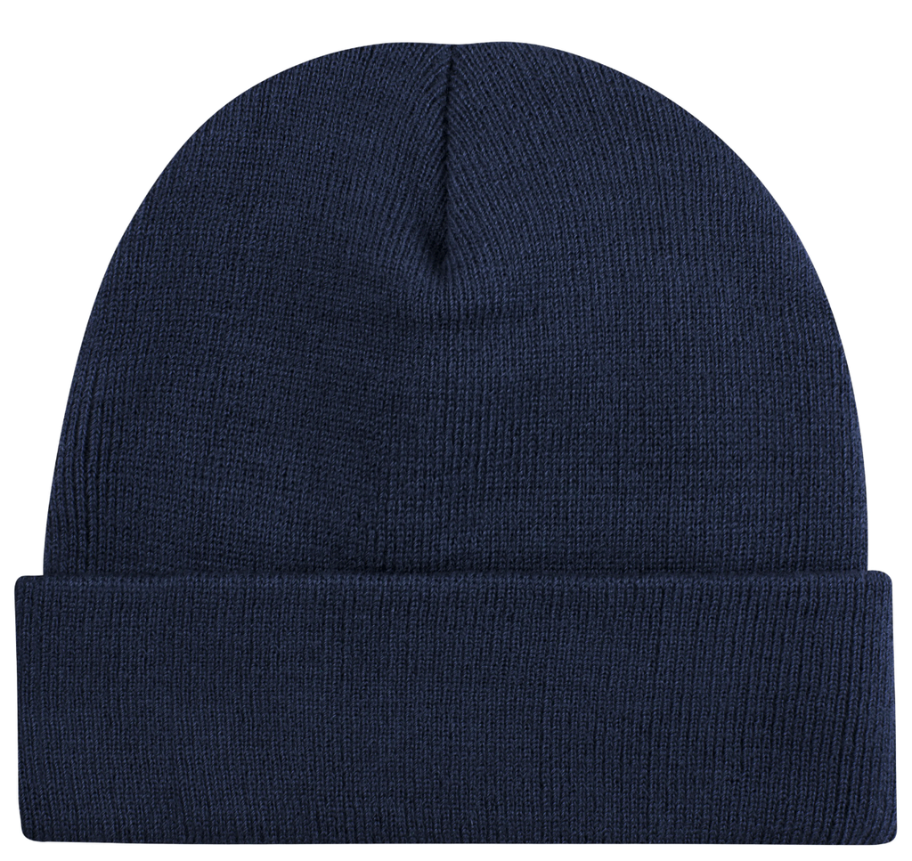 Gebreide muts met eigen logo