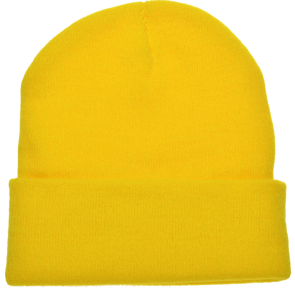 Gebreide muts met eigen logo