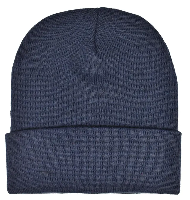 Gebreide 100% RPEF muts met eigen logo