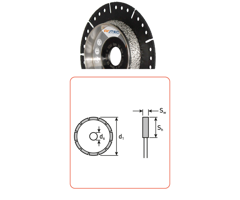 Rotec Diamantzaag Duo Complete