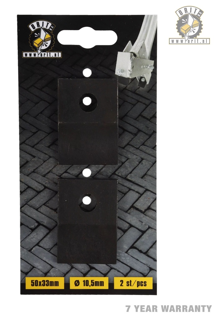 Steentrekker mes ORIT (2 stuks)