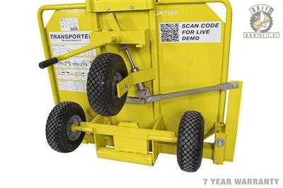 Klinkerkar met verlengstuk 530 - 920 mm Transporter ORIT