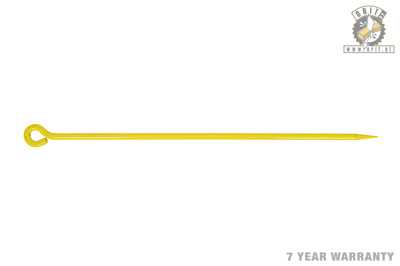 Gele draadpen (zwaar) oog 800mm ORIT RAL 1021