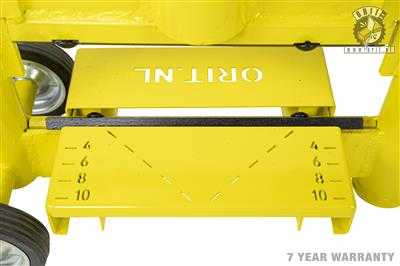 Steenknipper, 1 spindel, B 330 - H 120 mm Easy Turner Compact ORIT