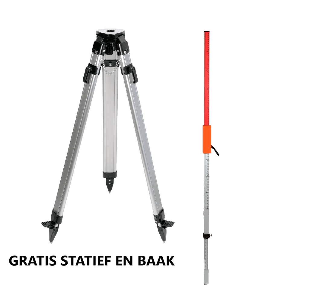 TOPCON RL-H5B MET LS-80X + STATIEF EN BAAK