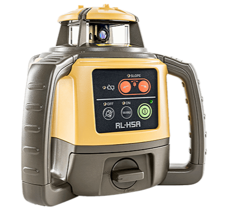 TOPCON RL-H5A met standaard ontvanger + statief & baak