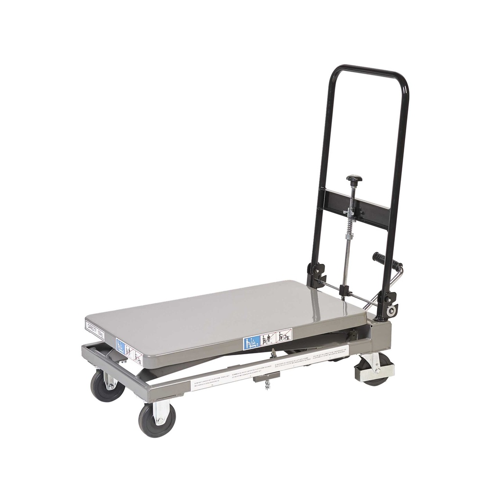 M-LT-150-Schaartafel 150kg 70x40cm, 74cm.hoog dvm