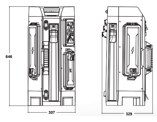 INTOO WL-400 mobiele werklamp