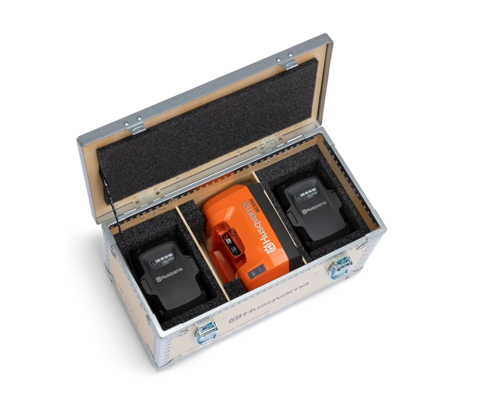 Transportkist voor 2x PACE accus + lader