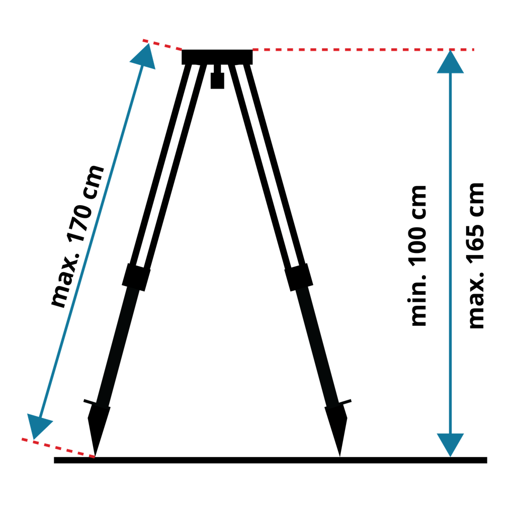 Statief P180EM standaard