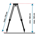 Statief P180EM standaard