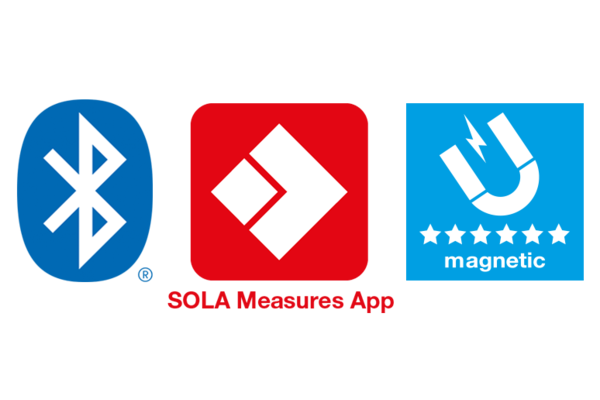 Sola GO! smart elektr. hellingwaterpas magnetisch, blue tooth