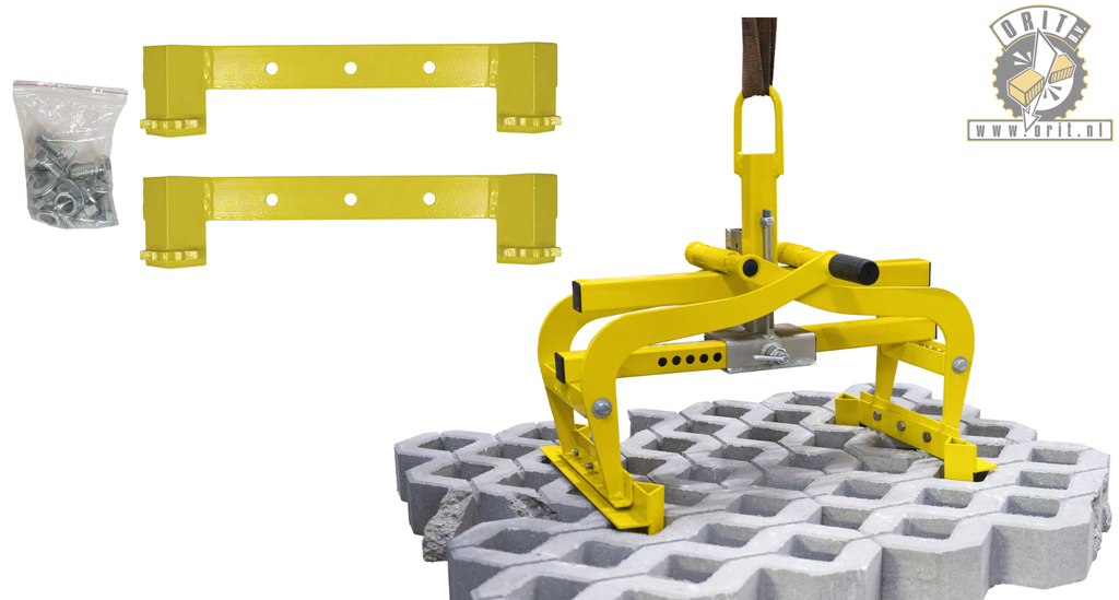 Orit Grasblokkenklem (set van 2 houders) voor H-600-600-1021-000