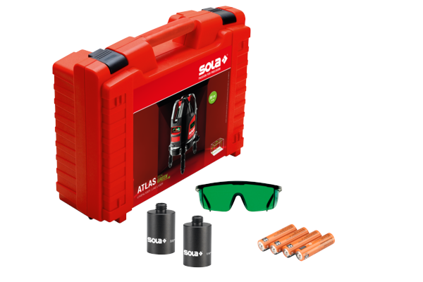 Sola ATLAS GREEN lijn-punt laser