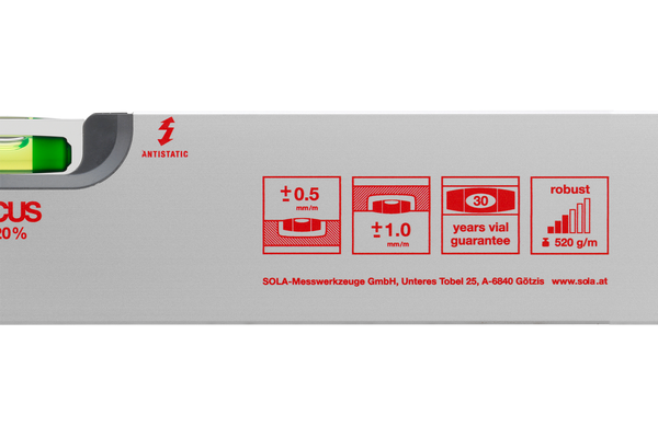 Sola AV Aluminium waterpas