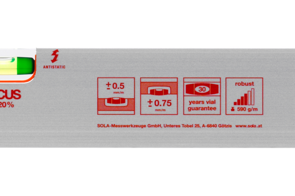 Sola AZB 3 Aluminium waterpas