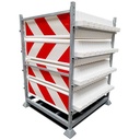 Baakschilden stapelbaar opslagrek