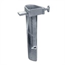 Pot met spie voor kunststof baakvoeten