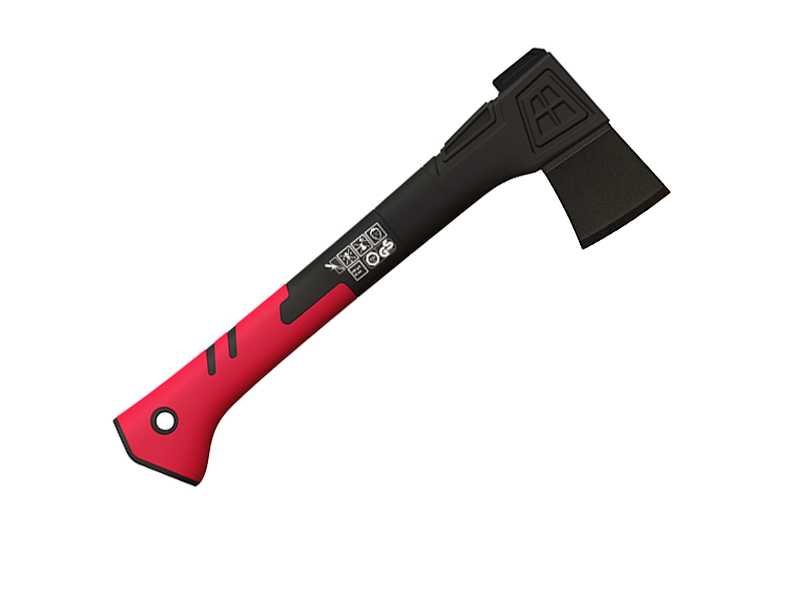 Handbijl EVEREST Q3 680 gram met fiberglassteel, 36 cm.