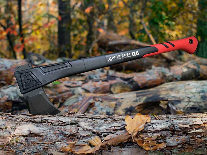 Kloofbijl EVEREST Q6 2400 gram, met fiberglassteel 71 cm