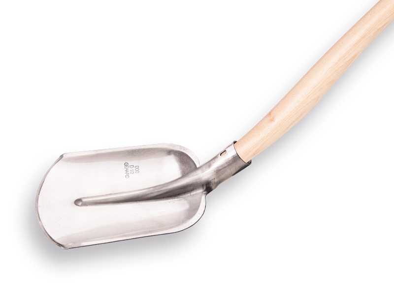 Vlakbats ATLAS DIAMANT 1/2 000 gehard, gepolijst, met ATLAS Blijhamsteel 110 cm extra dubbel gebogen