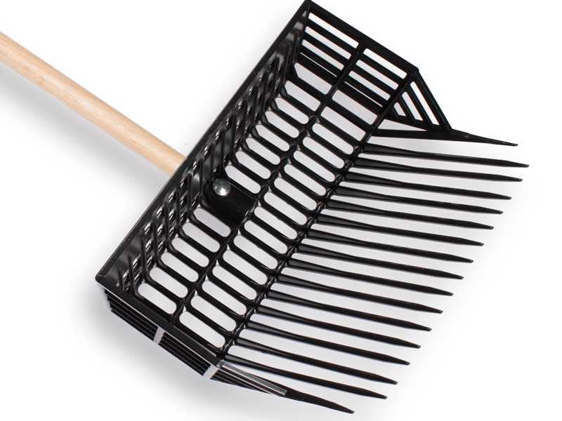 Paardenvijgvork ATLAS kunststof korf model, TAUARI steel 150 x 2,8 cm