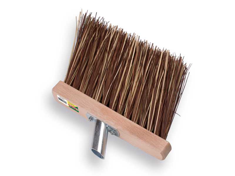 Gootbezem SOLIDE stalks/bahia, met stokhouder