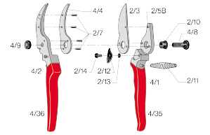 Snoeischaar Felco 4, standaard model