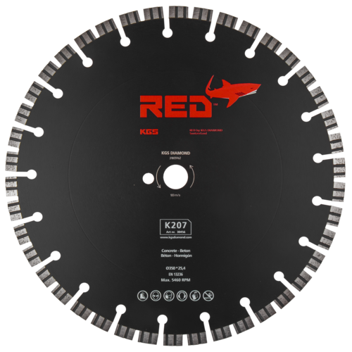 RED K207 Diamantzaag