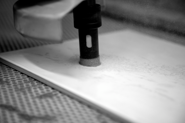 RED™ K855 achtdelige set diamant-tegelboren met M14 aansluiting in koffer