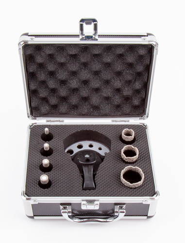 RED™ K855 achtdelige set diamant-tegelboren met M14 aansluiting in koffer