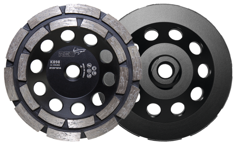 RED K898 Komschijf met dubbele rij