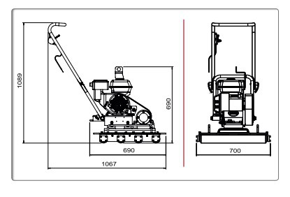 INTOO R-70E rollen trilplaat | ACCU