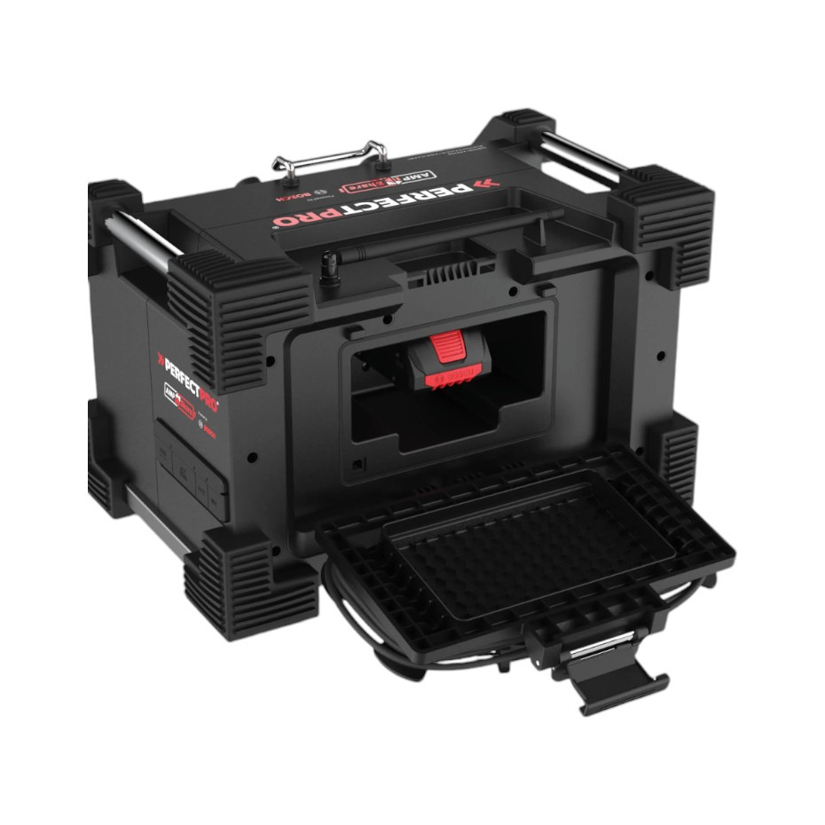 ROCKHART 18V DAB+ / FM / Bluetooth / USB (oplader) / IP44