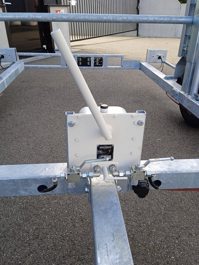 Haspelwagen 1800KG XL geremd