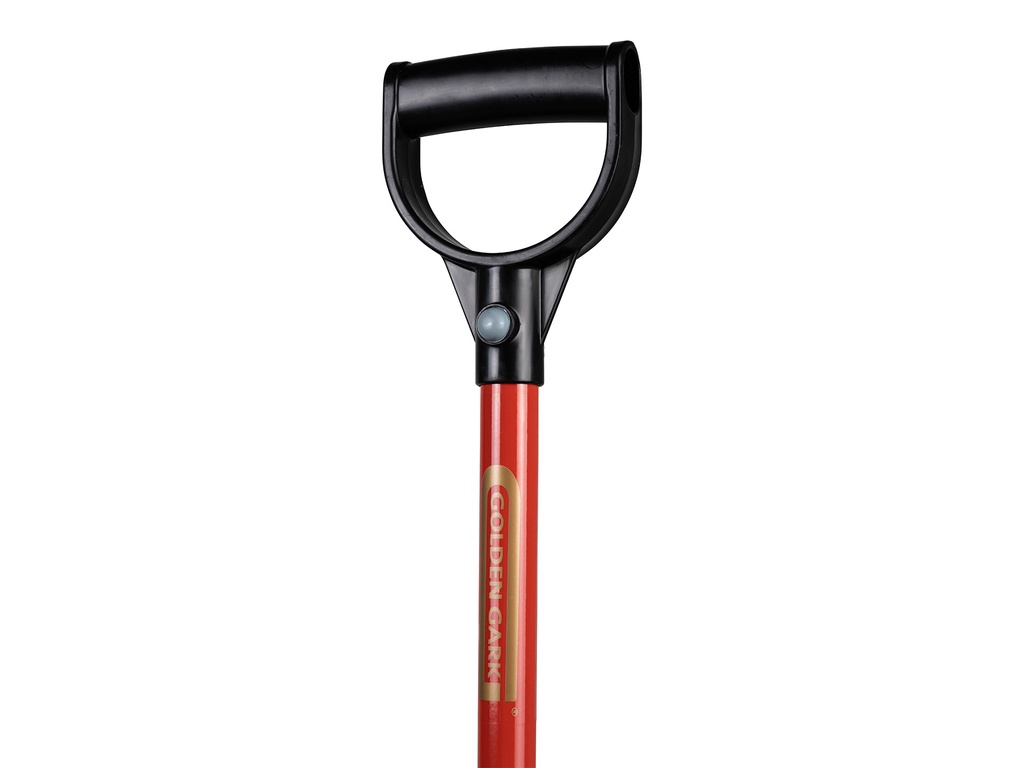 Golden Gark rood 18 tands 35 cm, gebogen aluminium steel en D-greep